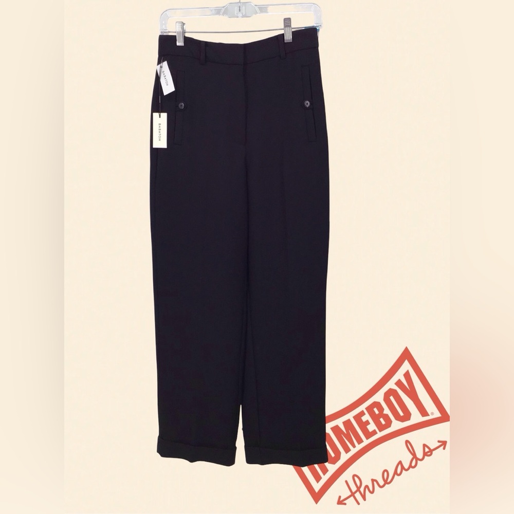 NWT Babaton Black Dress Pants High Waist Structured size 6